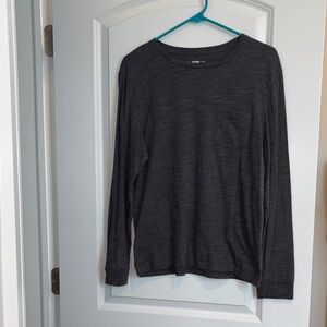 Dark Gray Long Sleeve Shirt
